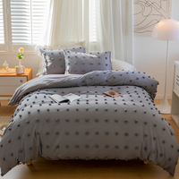 Lot de couvre-lits en coton pour le lavage du lit dans un sac, lot de 6 pièces