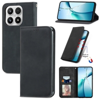 Étui portefeuille magnétique rétro mat en cuir pour Redmi A3 Turbo 3 5G POCO F6 Pro K70 13 4G Xiaomi Mi 14 Ultra avec support de téléphone et rabat