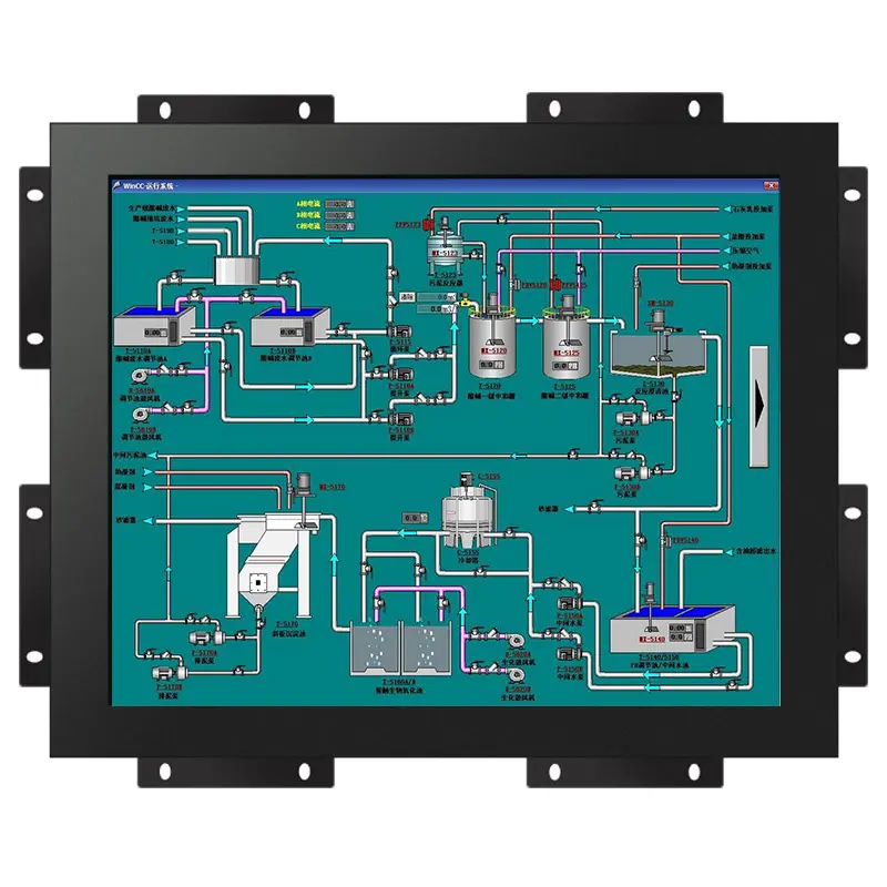 Open frame display 15 17 18.5 19 21.5 23.6 Inch resistive Touch Screen Monitor Industrial Lcd Monitor