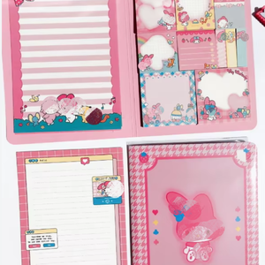 Bloc-notes autocollants Sanrio, notes adhésives, bloc-notes mignon, papier non-adhésif, papeterie pour filles, enfants, école, bureau - Product Image 5