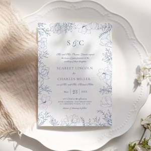 Sobres para Invitaciones de Boda, Impresión Tipográfica, Papel Elegante, Cartón Troquelado, Diseño Personalizado, Lujo para Fiestas y Eventos, Envío Rápido - Product Image 5