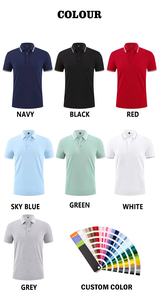 <span class=keywords><strong>Polo</strong></span>-shirts en coton uni en gros, polos vierges unisexes, polos personnalisés pour hommes, polos de golf en coton pour homme - Product Image 3