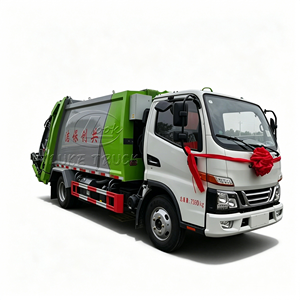 Camion compacteur de déchets à chargement arrière JAC Junling V3, hermétique et anti-fuite, pour l'assainissement municipal - Product Image 6