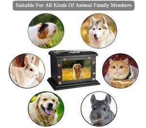 Köpekler kediler için özel <span class=keywords><strong>Pet</strong></span> anıt <span class=keywords><strong>Urns</strong></span> külleri, büyük ahşap cenaze anıt <span class=keywords><strong>Urns</strong></span> fotoğraf çerçevesi ile, kremasyon hatıra hafıza kutusu - Product Image 5