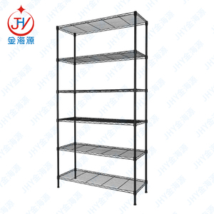 رفوف تخزين معدنية صناعية متينة من 6 طبقات ، رفوف تخزين وحدات تخزين للمستودعات والمرائب - Product Image 5
