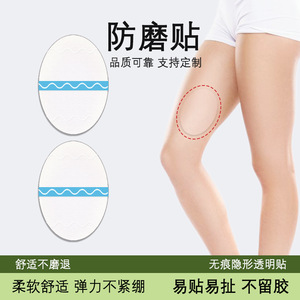 Venda transparente sin costuras para pierna, ovalada, 11.4 x 8.1 cm, para alivio de rodilla, pantorrilla y muslo - Product Image 3