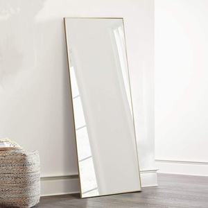 High Quality Framed <b>Mirror</b> Home Use Aluminium Alloy Frame Factory Supply clear Framed <b>Floor</b> <b>Mirror</b> for Home Decor - Product Image 4