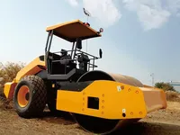 Machine de construction de routes chinoises, compacteur de rouleaux roulants de 20 tonnes 6120E