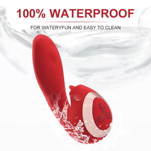 Vibromasseur érotique 10 vitesses vibrant pour le massage du point G Jouet sexuel pour femmes Vibromasseur pour lécher la langue du sexe oral pour adultes Sex Shop - Product Image 5