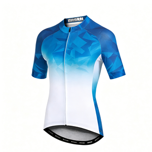 Maillot de vélo multi-imprimé pour femmes, impression de logo personnalisée, avec matériau écologique antibactérien à séchage rapide pour tous les terrains, été, femmes - Product Image 2