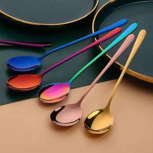 Cuchara para Arroz con Logotipo Personalizado al por Mayor para Restaurantes y Fiestas, Cuchara de Acero Inoxidable 304 - Product Image 6