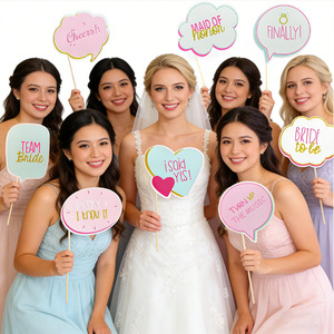Cadres photos de stand de <span class=keywords><strong>mariage</strong></span> 10, pièces/ensemble, bricolage, décoration de fête - Product Image 3