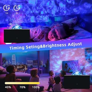 Proyector de <span class=keywords><strong>estrellas</strong></span> de proyección de varios colores para dormitorio, decoración del hogar, <span class=keywords><strong>luces</strong></span> de fiesta, cubo, Galaxia, proyector, <span class=keywords><strong>luces</strong></span> nocturnas - Product Image 4