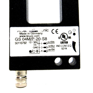 NUOVO Sensore Fotoelettrico GS 04M/<span class=keywords><strong>P</strong></span>-20-S8 GS04MP20S8 - Product Image 1