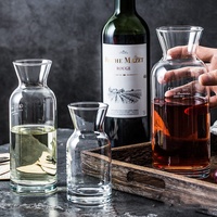 Bouteille de jus réutilisable à large bouche, bouteilles en verre d'eau froide