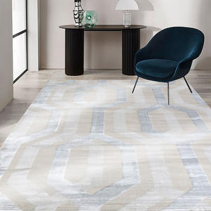 Tapis rectangulaire sur mesure en polypropylène pour salon, chambre et bureau - Product Image 3