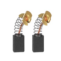 Jeu de balais de charbon 6.2X9.3X17.5/15.5mm 400814-00 compatible avec les perceuses et les défonceuses Dewalt DW131 DW610 DW612