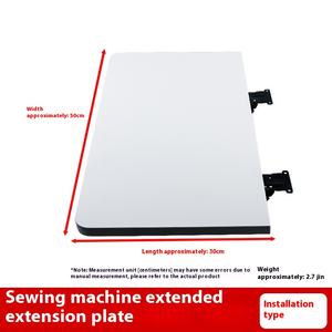 Zware Naaimachine Verlengtafel-1200X600Mm Opvouwbaar Plastic Bord Voor <span class=keywords><strong>Juki</strong></span>/Broer Industriële Machines, - Product Image 6