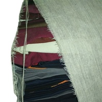 ZHAORUN Vente en gros de matières premières pour vêtements telas fournisseur de tissu textile en coton sergé coupé pour vêtements