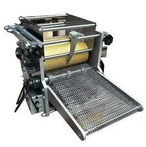 Mesin pembuat Roti Tortilla jagung komersial otomatis Chapati/Roti/Tortilla mesin pembuat