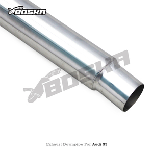 BK Stainless Steel Free Flow Downpipe for Audi S3 2.0T 2015-2020 Free Flow Exhaust Pipes With Heat Shield - Product Image 5