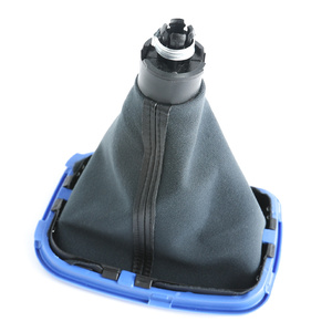Levier de changement de vitesse à 3/5/6 vitesses en cuir, bleu, manette de vitesse et prise pour voiture VW Golf 4 MK4 GTI R32, Bora Jetta, joystick - Product Image 6