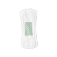 Protège-slip jetable en coton biologique respirant sans ailettes, super absorbant, pour usage nocturne, protection anti-fuites 155 mm, 240 mm, 290 mm, 320 mm