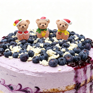 Decoración para Pastel Hecha a Mano y Envuelta Individualmente, <span class=keywords><strong>Caramelo</strong></span> Comestible 3D en Forma de Osito Marrón para Fiestas de Cumpleaños Infantiles - Product Image 3