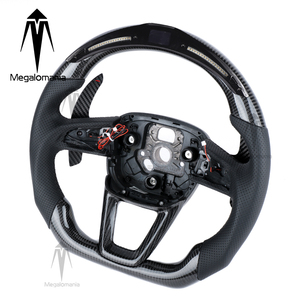 Volant sport en cuir PU pour <span class=keywords><strong>Audi</strong></span> S1-S9 Q3-Q7 RS3-RS7 TT R8, modèle <span class=keywords><strong>2016</strong></span>- - Product Image 1