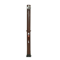 Douche solaire d'extérieur à vente chaude, douche de jardin en PVC, douche d'extérieur LY35L01 pour la baignade dans la cour