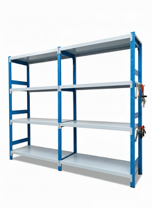 Étagères de stockage en acier galvanisé à 5 niveaux, protection contre la corrosion, pour entrepôt, autonomes, pour l'affichage logistique, papillon - Product Image 6