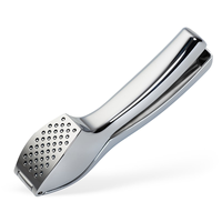 Presse-ail manuel, éplucheur en métal, brosse de nettoyage, alliage de zinc, multifonction, réutilisable, durable, outil de cuisine portable