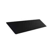 Grand tapis de souris pour ordinateur de jeu en tissu micro-tissé de qualité supérieure avec motif de logo personnalisé, bords cousus, tapis de souris étendu, en stock