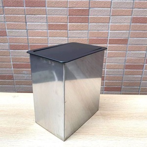 Tùy chỉnh chế biến tấm kim loại thép không gỉ vuông bên trong thùng bên trong thùng rác có thể - Product Image 6