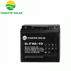 2021 Yangtze top verkauf 12v 19ah blei säure batterie