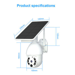 Cámara <span class=keywords><strong>Solar</strong></span> Inalámbrica WiFi Q13, Cámara de Vigilancia Exterior HD 1080P, Cámara con Audio Bidireccional Q13 - Product Image 6