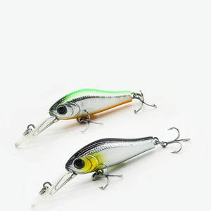 <span class=keywords><strong>Leurre</strong></span> Minnow à Lèvre Longue Ultraléger, Flottabilité Lente, Suspension, Plongée Profonde, Coulée dans Toute la Colonne d'Eau, pour Bass et Poisson Mandarin - Product Image 1