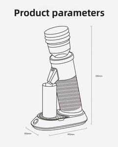 <span class=keywords><strong>Molinillo</strong></span> <span class=keywords><strong>de</strong></span> Café Eléctrico Totalmente Automático Estilo Italiano con Cuchillas <span class=keywords><strong>de</strong></span> Acero Inoxidable, Pequeño para Preparación Manual, para Uso Doméstico y Comercial - Product Image 6