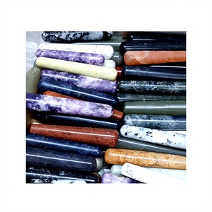 แท่งนวดหินธรรมชาติแบบคละแบบ สำหรับทำเครื่องประดับ ขายส่ง - Product Image 1