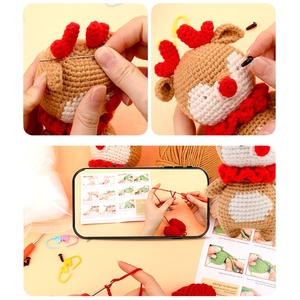 Kits de tricot DIY pour enfants, nouveaux jouets créatifs de Noël, support OEM/ODM, 2026 - Product Image 5
