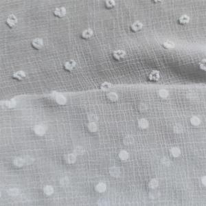 Stock 100% polyester froissé tissu mousseline à pois <span class=keywords><strong>suisse</strong></span> jupe robe foulard musulman - Product Image 5