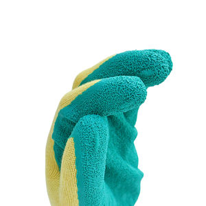 Sécurité de travail <span class=keywords><strong>latex</strong></span> enduit rides paume anti-dérapant haute adhérence personnaliser Logo gants de jardin équipement de protection gants - Product Image 6