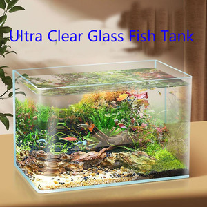 Productos para el Hogar Peceras de Vidrio Ultra Transparente Curvadas sin Borde para Peces - Product Image 4