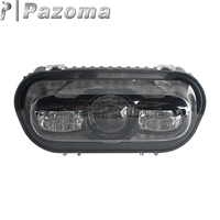 Phare de moto étanche IP 67 pour Harley Dyna Fat Bob FXDF modèles 2008-2017