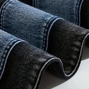 Pantalon long slim à taille haute de style vintage personnalisé, pantalon en denim patchwork, coupe régulière, jean pour homme, adapté aux voyages - Product Image 3