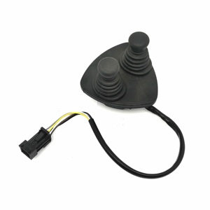 Palanca de Control Dual 7919040043 Negra de Plástico de Alta Ingeniería, Repuesto de Joystick para Montacargas - Product Image 1