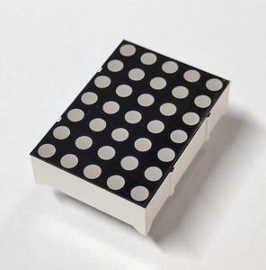 Colore rosso 5x7 matrice <span class=keywords><strong>Led</strong></span> 3mm modulo rotondo matrice <span class=keywords><strong>Led</strong></span> per HOUKEM-11057-ASR ascensore - Product Image 1