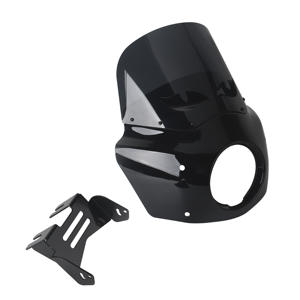 Carenado de parabrisas con forma de ojo para soportes de luz Baja LP6 para Harley FXFBS <span class=keywords><strong>2018</strong></span> - Product Image 1