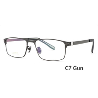 Lunettes de vue au design créatif, grandes montures, verres correcteurs, montures optiques en titane