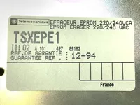 New and in Stock TSXEPE01 TSX SERIES 7 TSX SERIES 7 EPROM ERASER 220/240VAC PLC,& PAC Supplier